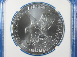 2024 (P) Unc. Silver Eagle With 5-Star Privy NGC Ms 69 First 50K Issued Adv. Rel