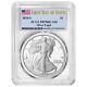 2024-S $1 1-oz Proof American Silver Eagle PCGS PR70DCAM FDOI Flag Label