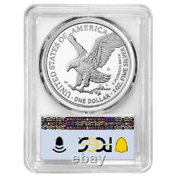 2024-S $1 1-oz Proof American Silver Eagle PCGS PR70DCAM FDOI Flag Label