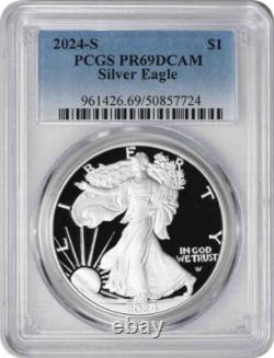 2024-S $1 American Silver Eagle PR69DCAM PCGS