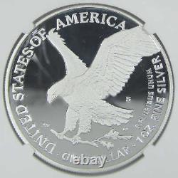2024 S American Eagle PF 70 UCAM NGC 1 oz. 999 Silver Bullion $1 Proof