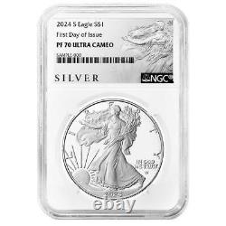 2024-S Proof $1 American Silver Eagle NGC PF70UC FDI ALS Label