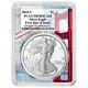 2024-S Proof $1 American Silver Eagle PCGS PR70DCAM FDOI Golden Gate Bridge F