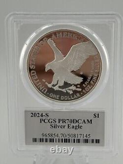 2024 Silver Eagle PCGS PR70 DCAM Special Edition Ultra Breaks