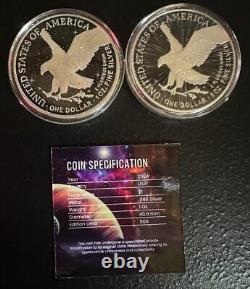 2024 U. S. Eagle May the Fourth Cosplay Edition- Set 2 x 1 oz Silver Coins with COA