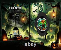 2024 United States American Eagle Halloween 1 oz Silver Colorized Coin