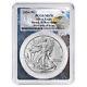 2024 (W) $1 American Silver Eagle PCGS MS70 FDOI Eagle Frame