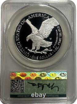 2024 W $1 Proof Silver Eagle CAC PR70 DCAM First Day of Delivery Garofalo Signed