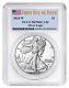 2024 W 1oz Silver Eagle Proof PCGS PR70 DCAM First Day Of Issue Label