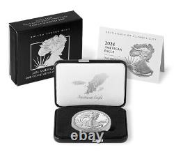 2024 W American Silver Proof Eagle $1 Coin, US Mint Proof, Walking Liberty Desig