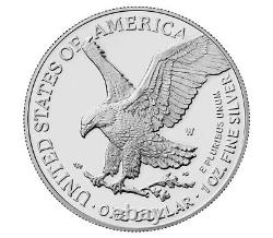 2024 W American Silver Proof Eagle $1 Coin, US Mint Proof, Walking Liberty Desig