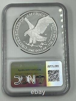 2024 W Proof $1 American Silver Eagle NGC PF70 EAGLE MOUNTAIN FIRST RELEASES