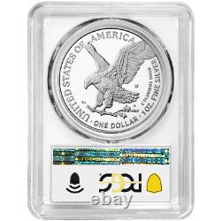 2024-W Proof $1 American Silver Eagle PCGS PR70DCAM FDOI Trump 45th President