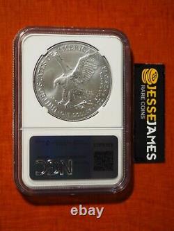 2024 (w) Silver Eagle Ngc Ms70 Fdi Struck At West Point Donald Trump Label