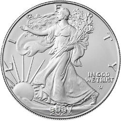 2025 American Silver Eagle 1 oz $1 BU Sealed 500 Coin Monster Box