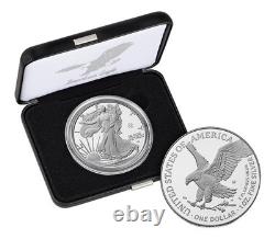 2025 Laser Engraved American Eagle One Ounce Silver Proof Coin IN HAND