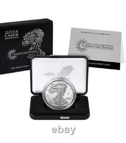 2025 Laser Engraved American Eagle One Ounce Silver Proof Coin PRESALE