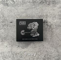 2025 Laser Engraved Proof Silver American Eagle One Ounce READY TO SHIP