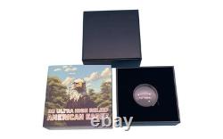 2025 Samoa Ultra High Relief American Eagle 1 oz Silver 3D Proof coin