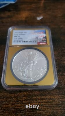 2025 Silver American Eagle 1oz 1 Of 2000