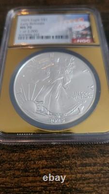 2025 Silver American Eagle 1oz 1 Of 2000