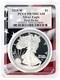 2025 W 1oz Silver Eagle Proof PCGS PR70 DCAM First Strike Flag Frame