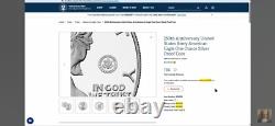 2025 W American Silver Eagle 250th Anniversary US ARMY Proof With Privy Presale%