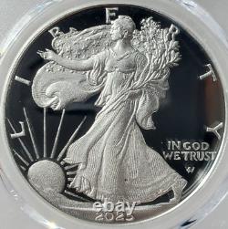 2025-W FIRST STRIKE Proof Silver Eagle PCGS PR70DCAM