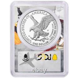 2025-W Proof $1 American Silver Eagle Congratulations Set PCGS PR70DCAM FS We