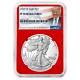 2025-W Proof $1 American Silver Eagle NGC PF70UC Trump Label Red Core