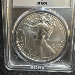 2025 W Silver American Eagle Burnished PCGS SP70 From Ultra Breaks Only 445 Made