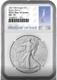 2025 p silver eagle with eagle privy ngc ms70 first day of issue 1st presale2