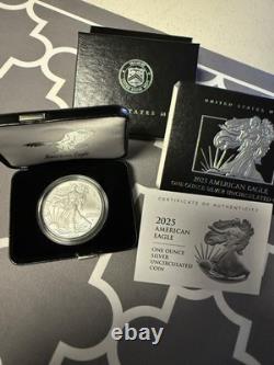 250th Anniversary US Army American Eagle One Ounce Silver Proof Coin