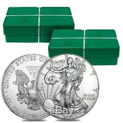 2 Monster Boxes of 500 2020 1 oz Silver American Eagle $1 Coin BU 50