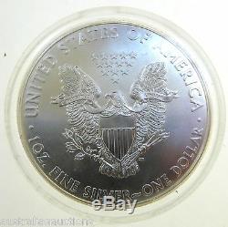 2x SILVER BULLION DOLLARS USA AMERICAN EAGLES 1oz COINS SILVER INVESTMENT 2013