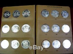 33 Coin Complete Set Silver American Eagle S In Dansco United States Dollars Unc