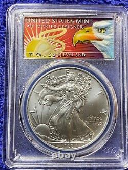 8 Different Silver Eagles PCGS MS 70