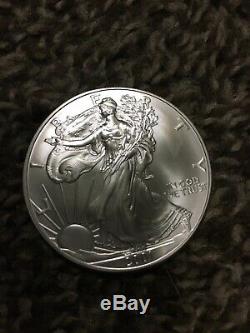American Eagle 1 Oz Silver Coin Roll Of 20 Coins Random Date
