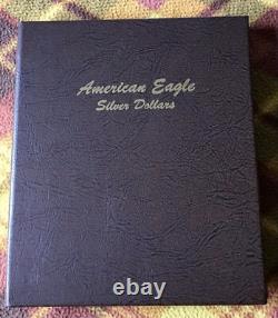 American Eagle. 999 Silver Dollars, Complete Book Of 36, 1986-2019, Price Drop