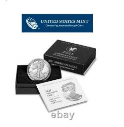 American Eagle West Point (W) 2021 One Ounce Silver Proof Uncirculated Coin