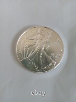 American Silver Eagle 1 oz Bright Uncirculated Treasure West Point Mint