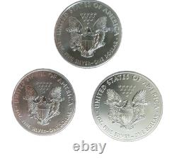 American Silver Eagle 2018 Lot of 3