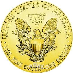 American Silver Eagle COVID VIRUS MONA LISA F COVER $1 Walking Liberty 2020 Coin