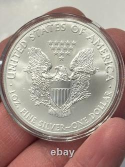 American Silver Eagle Dollar 1 oz Silver Mix Dates BU-Uncirculated Lot of 4