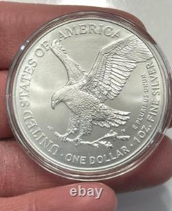American Silver Eagle Dollar 1 oz Silver Mix Dates BU-Uncirculated Lot of 4