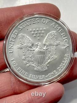 American Silver Eagle Dollar 1 oz Silver Mix Dates BU-Uncirculated Lot of 4