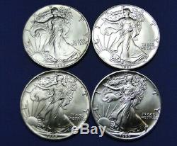 Complete Set Of 34 American Silver Eagles 1986 2019