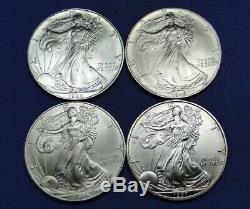 Complete Set Of 34 American Silver Eagles 1986 2019