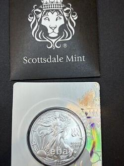 Donald Trump 2024 1 oz Silver American Silver Eagle with MAGA Privy #14 Of 4547