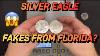Fake American Silver Eagles From Florida